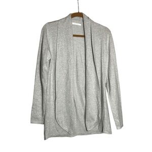 NWT Cyrus Light Gray Long Sleeve Open Front Cardigan Sweater Size Small